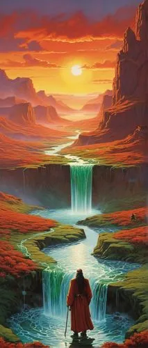 xenogears,fantasy landscape,fantasy picture,landscape background,journeys,inuyasha