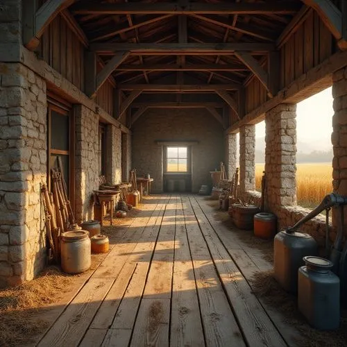 farmstead,farm set,cryengine,enb,homestead,the farm,farm yard,horse barn,hayloft,rustic,horse stable,rural,lumbago,farmstand,homesteader,barn,field barn,appalachia,farm hut,barnhouse,Photography,General,Realistic