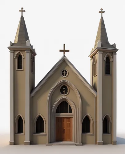 3d rendering,3d model,wooden church,3d render,render,3d rendered