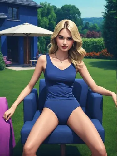 blonde on the chair,loboda,sitting on a chair,sims,hadise,karimova,Photography,Fashion Photography,Fashion Photography 21