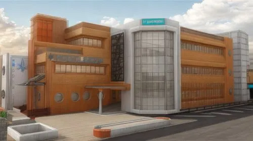 industrial building,3d rendering,shipping containers,cargo containers,shipping container,arnold maersk,container freighter,pharmacy,biotechnology research institute,solar cell base,cubic house,office building,containers,factory ship,chemical laboratory,school design,commercial building,company building,multistoreyed,modern building