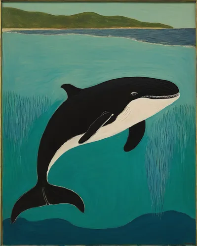 orca,northern whale dolphin,killer whale,cetacea,cetacean,marine mammal,porpoise,pilot whale,striped dolphin,short-finned pilot whale,tursiops truncatus,aquatic mammal,rough-toothed dolphin,white-beaked dolphin,whale,pot whale,whales,whale calf,orka,oceanic dolphins,Art,Artistic Painting,Artistic Painting 09