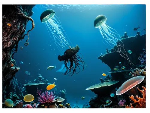 underwater background,underwater landscape,under sea,aquarium,undersea,underwater world,deep sea,deepsea,sea life underwater,oceanarium,deep ocean,acquarium,under the sea,sea creatures,mermaid background,aquarium inhabitants,aquariums,jellyfish collage,aquatic animals,seaquarium,Art,Classical Oil Painting,Classical Oil Painting 19