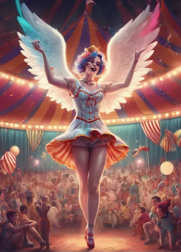 circus tent,showgirl,circus show,circus animal,circus,vintage angel,neo-burlesque,cirque du soleil,circus stage,cirque,carnival tent,baroque angel,circus aerial hoop,oktoberfest background,performer,business angel,cupid,majorette (dancer),neon carnival brasil,burlesque,Conceptual Art,Fantasy,Fantasy 01