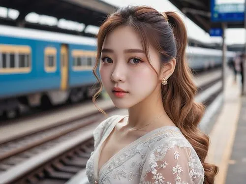 the girl at the station,korea subway,south korea subway,seowon,ellin,jinyu,Photography,General,Natural