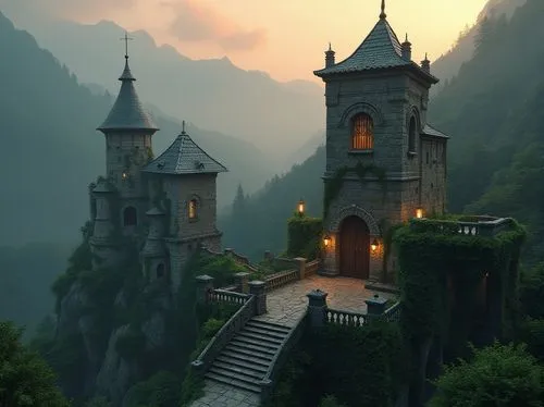 fairytale castle,fairy tale castle,rivendell,gold castle,medieval castle,castles,house in the mountains,castel,hogwarts,fairy tale,castle,chateaux,dreamhouse,castle of the corvin,ghost castle,fairytale,a fairy tale,house in mountains,fairy chimney,haunted castle,Photography,General,Realistic