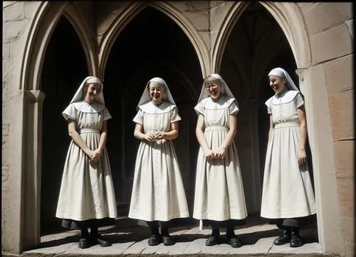 nuns,postulants,womenpriests,monjas,nunnery,nunsense,novitiate,ursulines,handmaidens,benedictines,foundresses,servites,santons,carmelites,deaconesses,salvationists,acolytes,postulant,monastic,nunneries