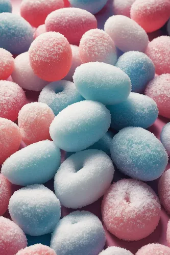 Write a whimsical poem about the magical properties of lump sugar in turning bitter into sweet.,drug marshmallow,liquorice allsorts,foamed sugar products,novelty sweets,smarties,candies,pink macaroons