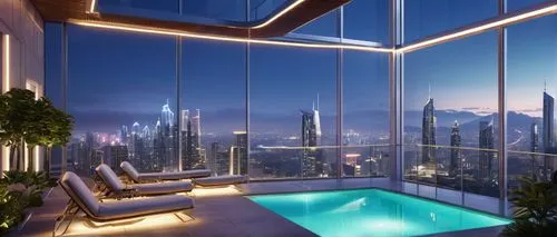 penthouses,roof top pool,sky apartment,luxury property,damac,skyloft,jumeirah,skyscapers,infinity swimming pool,sathorn,dubay,glass wall,luxury real estate,luxury bathroom,roof terrace,luxury hotel,luxury home interior,habtoor,emaar,waterview,Illustration,American Style,American Style 05