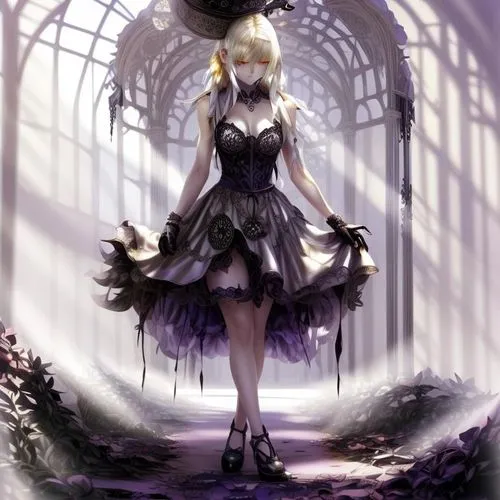 isoline,gothic dress,edea,lenore,marisa,evil fairy