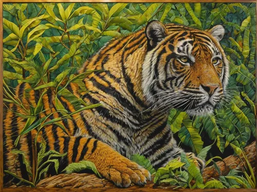 bengal tiger,sumatran tiger,asian tiger,a tiger,tiger,bengal,sumatran,tigers,tiger png,siberian tiger,glass painting,bengalenuhu,chestnut tiger,rangoli,sumatra,oil painting on canvas,oil painting,tigerle,tiger cub,tiger cat,Photography,Documentary Photography,Documentary Photography 33