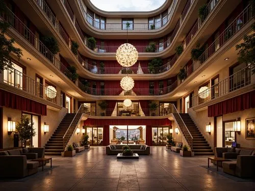 atrium,atriums,hotel hall,intercontinental,largest hotel in dubai,hotel lobby,heathman,lobby,starwood,nemacolin,kempinski,luxury hotel,dragon palace hotel,rotana,aldersgate,streamwood,marriott,pan pacific hotel,grand hotel europe,hotel complex