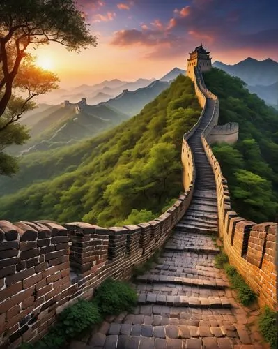 great wall,stairs to heaven,wall,stairway to heaven,the mystical path,winding steps,road of the impossible,badaling,confucianism,wudang,hiking path,the walls of the,the path,landscape background,heaven gate,qingming,pathway,windows wallpaper,the way,online path travel,Art,Classical Oil Painting,Classical Oil Painting 13