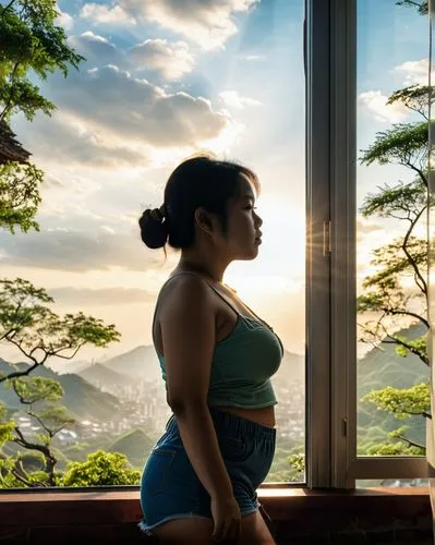 japanese woman,asian woman,pregnant woman,ayumi,padmasana,pregnant statue,hyori,utada,tomiko,hazuki,koreana,ikumi,window view,pregnant girl,asian vision,jinglei,wakanosato,anasuya,kikkawa,miyoko,Photography,General,Realistic