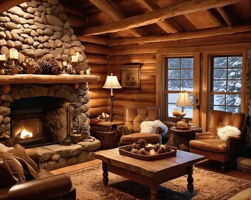 the cabin in the mountains,coziness,warm and cozy,log cabin,fire place,fireplace,log home,winter house,coziest,alpine style,fireplaces,christmas fireplace,cabin,chalet,cozier,country cottage,log fire,rustic aesthetic,small cabin,rustic,Art,Artistic Painting,Artistic Painting 23