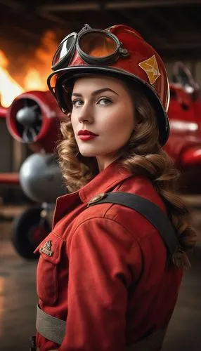 woman fire fighter,bomberos,fire fighter,firefighter,brakewoman,aeronauticas,aviatrix,avgas,mechanic,fire-fighting aircraft,hellcats,piloto,fireflight,fire fighters,fireman,fire background,car mechanic,firefighters,volunteer firefighter,engineman,Photography,General,Cinematic