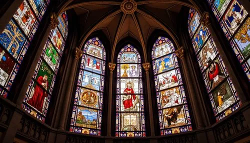 stained glass windows,stained glass,stained glass window,church windows,transept,church window,altarpiece,presbytery,iconostasis,panel,reredos,altarpieces,aachen cathedral,vatican window,interior view,front window,interior,pieterskerk,main organ,mosaic glass