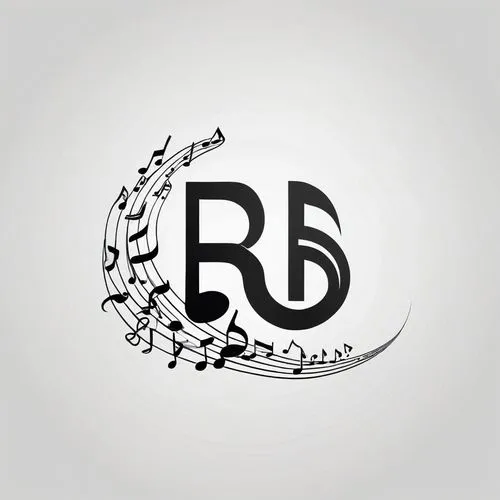 letter r,rudiment,rittenband,ritonga,r,rebhorn,rondalla,realaudio,reverbnation,rrb,black music note,rrr,rr,rdb,rnr,rajar,rh,musicor,rso,musical note,Unique,Design,Logo Design