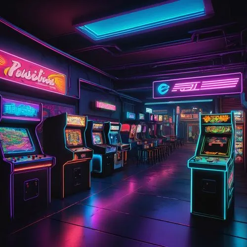 arcade,arcades,arcade games,piu,game room,retro diner,polybius,80's design,retro styled,arcading,retro,retro background,pinball,aesthetic,polara,retro style,neon arrows,neon coffee,nostalgic,neon cocktails,Art,Classical Oil Painting,Classical Oil Painting 32