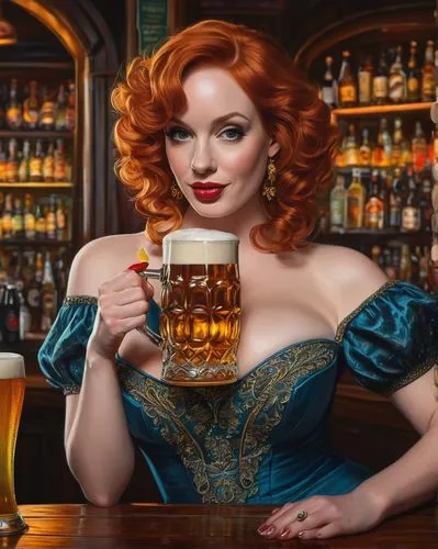 barmaid,bartender,pilsner,barmaids,budweiser,glasses of beer,oktoberfest,triss,peroni,pub,pivo,beer pitcher,belle,gasperoni,barkeep,cervecera,barkeeper,maureen o'hara - female,female alcoholism,cervecerias,Photography,General,Fantasy