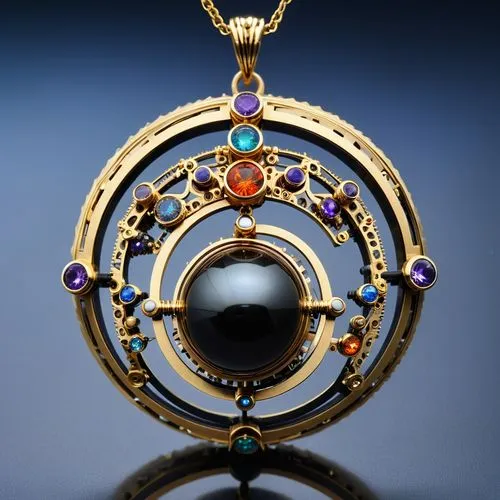 aranmula,pendant,medallion,circular ornament,astrolabe,orrery,pendants,astrolabes,pendulum,ippolita,gift of jewelry,ashoka chakra,jauffret,cabochon,bezels,enamelled,orler,stone jewelry,sinugra,locket,Photography,General,Realistic