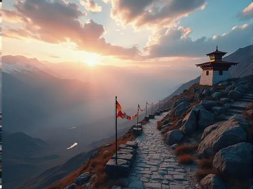 alpine crossing,cryengine,alpine sunset,alpine landscape,color is changable in ps,oberland,shaders,mountain sunrise,alpine region,rothorn,alpine panorama,rendalen,nepal,galvanise,high alps,steep,mountain world,zermatt,skyrim,alpine village,Photography,General,Realistic