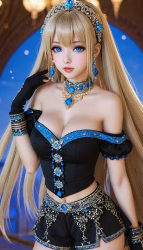 female doll,doll paola reina,tera,kotobukiya,doll figure,yurika,Illustration,Realistic Fantasy,Realistic Fantasy 08