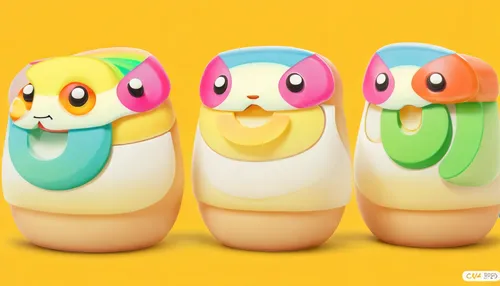 pororo the little penguin,nesting dolls,round kawaii animals,kawaii snails,kawaii animals,banana family,plush figures,starters,kawaii owl,nesting doll,matryoshka doll,rubber ducks,kawaii ice cream,ice