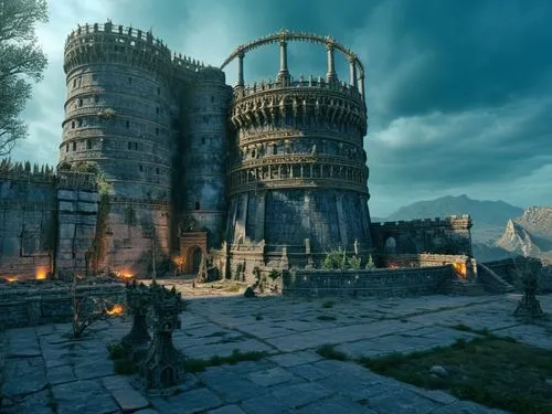 labyrinthian,castleguard,castle of the corvin,knight's castle,templar castle,castletroy,khandaq,peter-pavel's fortress,bluhdorn,castle ruins,castle keep,osgiliath,barrayaran,citadel,mausoleum ruins,ad