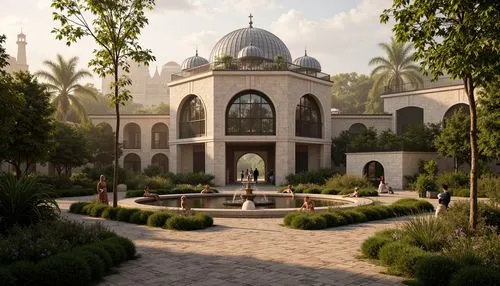 islamic architectural,grand mosque,quasr al-kharana,star mosque,city mosque,theed,big mosque,al nahyan grand mosque,alabaster mosque,monastery garden,persian architecture,mosque,3d rendering,mamounia,qasr al watan,mosques,masjid,andalus,mosque hassan,palace garden