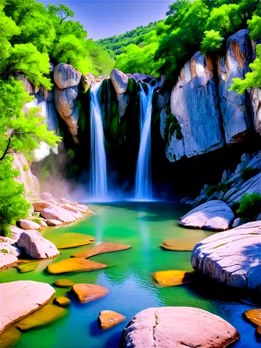 gioc village waterfall,cheonjiyeon falls,cascada,green waterfall,nature wallpaper,nature background,water fall,waterfalls,landscape background,waterfall,background view nature,flowing water,brown waterfall,japan landscape,water flowing,mountain spring,beautiful landscape,viet nam,windows wallpaper,natural scenery,Conceptual Art,Oil color,Oil Color 25