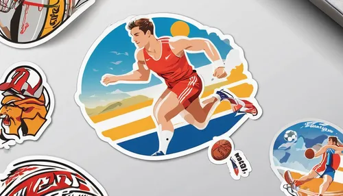 Create a touching moment as a successful athlete visits their hometown to inspire young aspiring sports enthusiasts.,summer icons,stickers,clipart sticker,summer clip art,basketball player,sports fan 