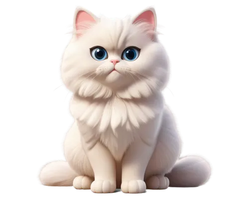 himalayan persian,white cat,british longhair cat,korin,snowbell,birman,cat vector,scottish fold,cartoon cat,siberian cat,suara,breed cat,felino,ragdoll,cute cat,jiwan,blue eyes cat,suri,fluffernutter,light fur,Unique,3D,3D Character