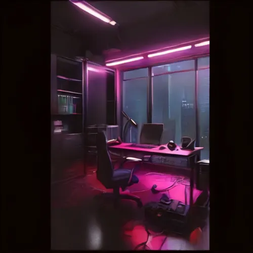 blur office background,computer room,desk,pink vector,study room,computer desk,the server room,a dark room,modern office,3d render,office desk,visual effect lighting,vapor,3d background,working space,music studio,magenta,aqua studio,cube background,aesthetic