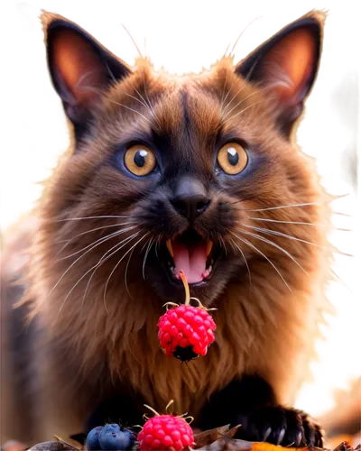 berries,fresh berries,many berries,wolfberries,gourmand,berries fruit,raspberry,frugivore,feral cat,funny cat,cat tongue,raspberries,ripe berries,grape catnip,red berries,johannsi berries,berry fruit,framboise,bewhiskered,wild berries,Illustration,Realistic Fantasy,Realistic Fantasy 36