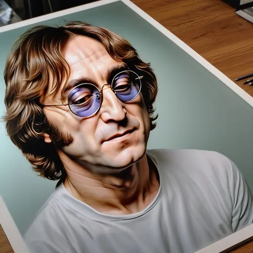 john lennon,silver framed glasses,photo painting,framed paper,custom portrait,john-lennon-wall,oval frame,glass painting,portrait background,adobe illustrator,wpap,vector illustration,copper frame,slide canvas,silver frame,retouching,vector art,frame mockup,frame illustration,adobe photoshop,Photography,General,Realistic