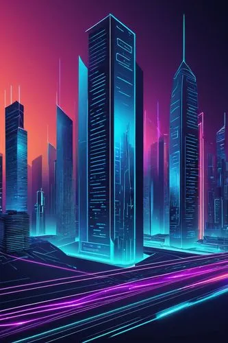 cybercity,cybertown,cityscape,colorful city,futuristic landscape,cyberport,city skyline,cyberpunk,cyberscene,cyberworld,cyberia,cityzen,city at night,ctbuh,cities,tron,cyberspace,metropolis,city cities,fantasy city,Illustration,Black and White,Black and White 04