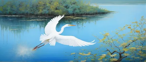 egret,great egret,white egret,snowy egret,fujian white crane,great white egret,eastern great egret,swan lake,trumpeter swan,trumpeter swans,white heron,bird painting,white swan,tundra swan,constellation swan,waterbird,swan,trumpet of the swan,migratory bird,water bird,Conceptual Art,Graffiti Art,Graffiti Art 05