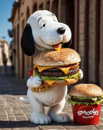 snoopy,burguer,burger,street dog,potcake dog,purebred dog,big hamburger,beagle,original chicken sandwich,beaglier,hamburgers,big mac,classic burger,bakharwal dog,dog puppy while it is eating,burgers,fastfood,chicken burger,burger king premium burgers,schäfer dog,Photography,General,Natural