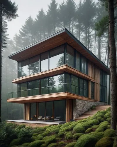 forest house,house in the forest,cubic house,timber house,dunes house,modern house,modern architecture,frame house,snohetta,cantilevered,mid century house,house in mountains,house in the mountains,bohlin,dreamhouse,wooden house,prefab,cube house,3d rendering,cantilevers,Illustration,Black and White,Black and White 10