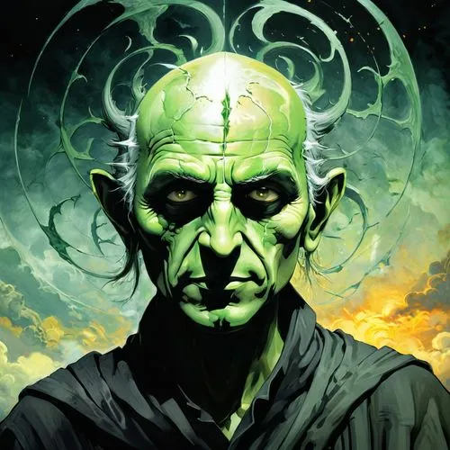 vecna,mordenkainen,shalka,ganthet,mekon,tehlirian,Illustration,Paper based,Paper Based 18