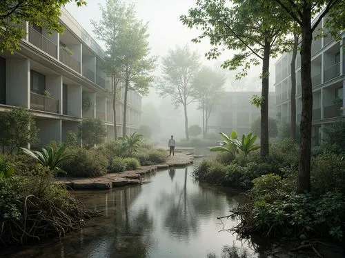 nieuwegein,morning mist,biopolis,zumthor,amstelveen,residentie,houten,kidbrooke,barbican,roehampton,hilversum,wageningen,zoetermeer,europan,zonneveld,elveden,aalsmeer,crevier,birkerts,schimanek