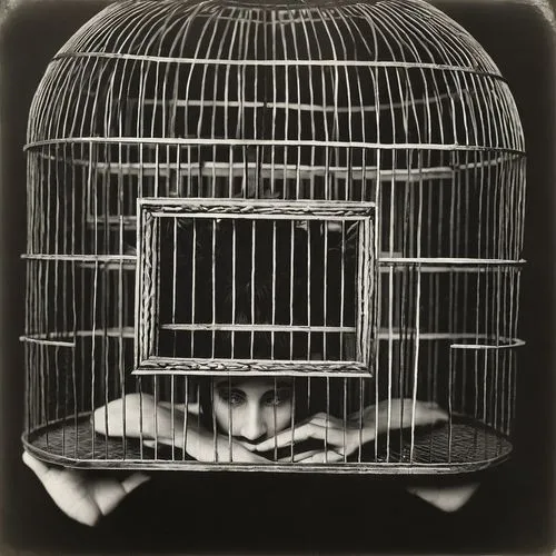 cage bird,bird cage,charcoal nest,stieglitz,birdcage,aviary,cage,pigeon house,bird frame,society finches,bird home,arbitrary confinement,titmouse,captivity,ambrotype,finch,fan pigeon,prisoner,the finch,finches,Photography,Black and white photography,Black and White Photography 15