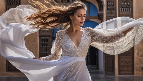 bridal clothing,wedding dresses,bridal dress,the angel with the veronica veil,wedding gown,wedding dress,white silk,tanoura dance,bridal,gracefulness,wedding dress train,white winter dress,wedding photography,bridal party dress,angel wings,sun bride,angel wing,whirling,evening dress,flamenco,Photography,General,Natural