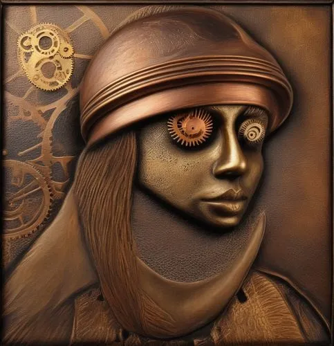 steampunk,steam icon,ancient egyptian girl,steel helmet,copper frame,tears bronze,pilgrim,clockmaker,leonardo da vinci,witch's hat icon,steampunk gears,optician,athena,seafarer,antiquariat,brown sailo