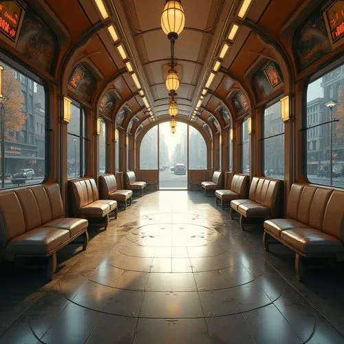 railway carriage,citytrain,street car,train way,train car,skytrain,train seats,railcar,passenger car,streetcar,banquette,train compartment,trolley train,subway station,streetcars,charter train,tramcar,ttc,light rail train,early train,Photography,General,Realistic