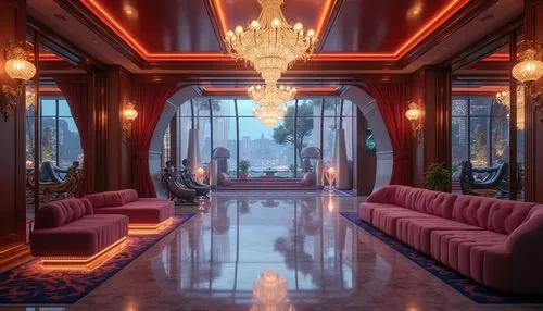 hotel lobby,ballroom,lobby,ornate room,hotel hall,luxury hotel,hotel riviera,grand hotel,intercontinental,apartment lounge,luxe,livingroom,hallway,interiors,apartment,concierge,piano bar,an apartment,venetian hotel,art deco,Photography,General,Realistic