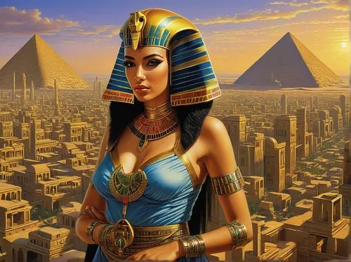 ancient egyptian girl,ancient egypt,ancient egyptian,pharaonic,cleopatra,giza,pharaoh,egyptian,nile,pharaohs,sphinx pinastri,egypt,egyptology,ramses ii,horus,sphinx,egyptian temple,sphynx,khufu,maat mons,Illustration,Realistic Fantasy,Realistic Fantasy 22