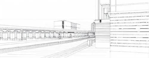 technical drawing,formwork,frame drawing,elevated railway,line drawing,entablature,wireframe graphics,moveable bridge,bridge - building structure,box girder bridge,skeleton sections,girder bridge,subway system,multistoreyed,garment racks,mono-line line art,plate girder bridge,conveyor belt,wireframe,subway station,Design Sketch,Design Sketch,Hand-drawn Line Art