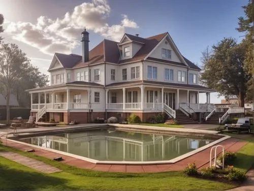 henry g marquand house,new england style house,victorian house,victorian,house by the water,bendemeer estates,house with lake,country house,beautiful home,ruhl house,villa,two story house,historic house,pool house,house insurance,country estate,old colonial house,north american fraternity and sorority housing,1955 montclair,large home,Photography,General,Realistic